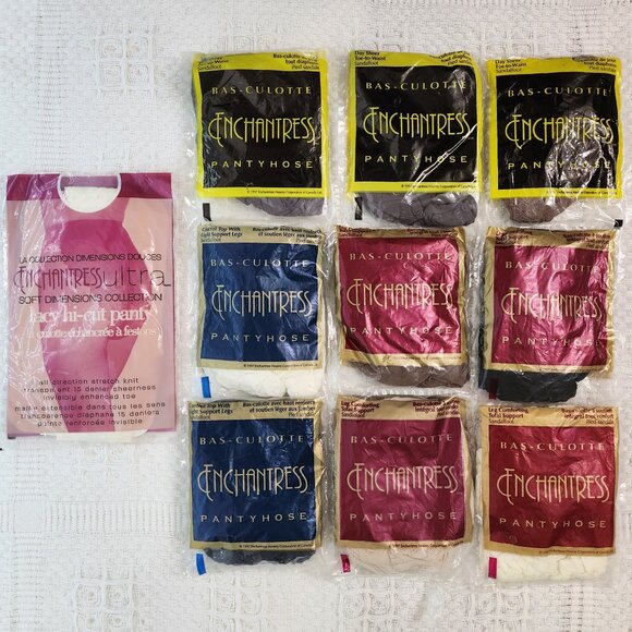 Vintage Enchantress Hosiery Set of 10 Packs - Picture 1 of 2